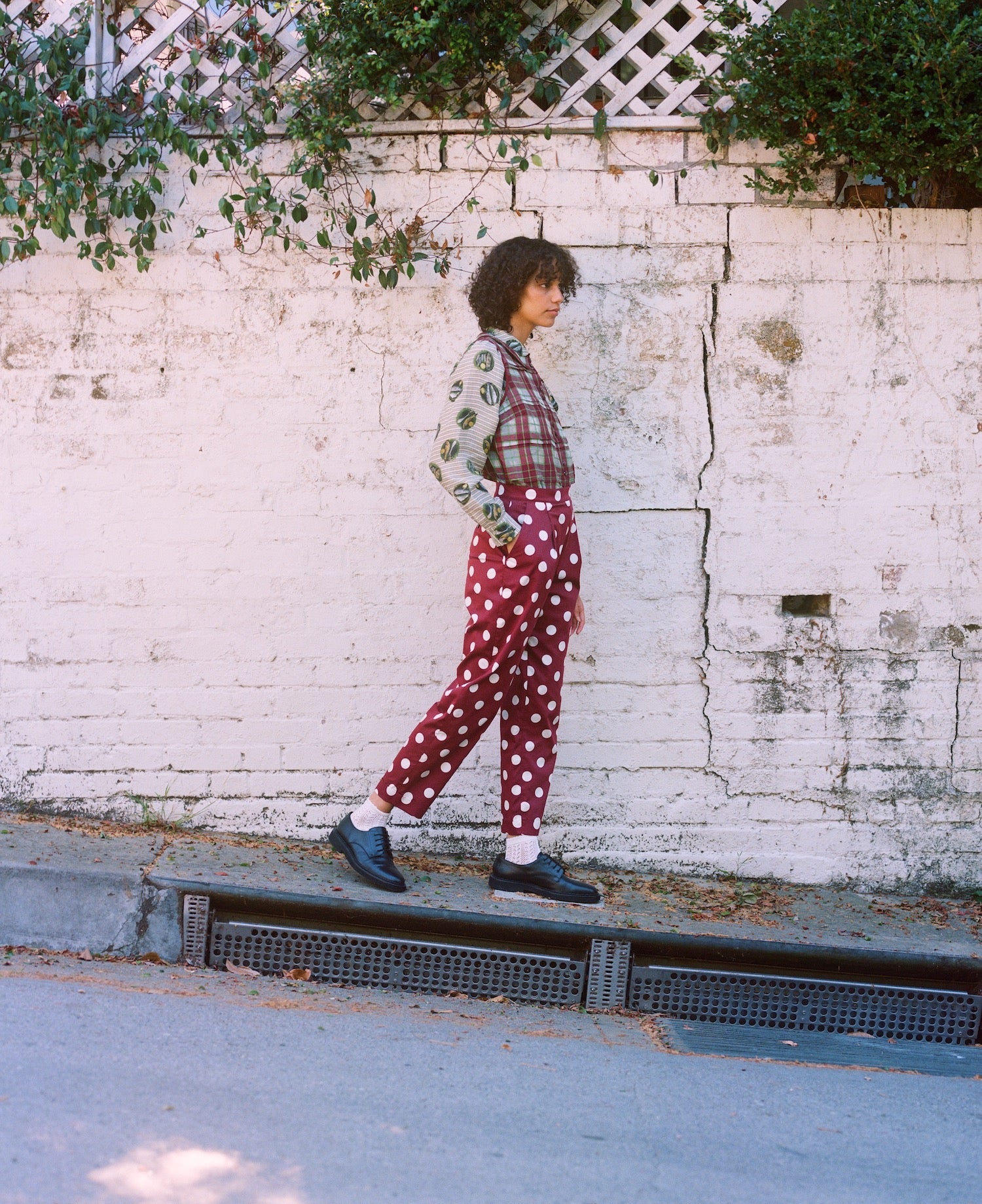 Yayoi Pants—Lipstick Red #56