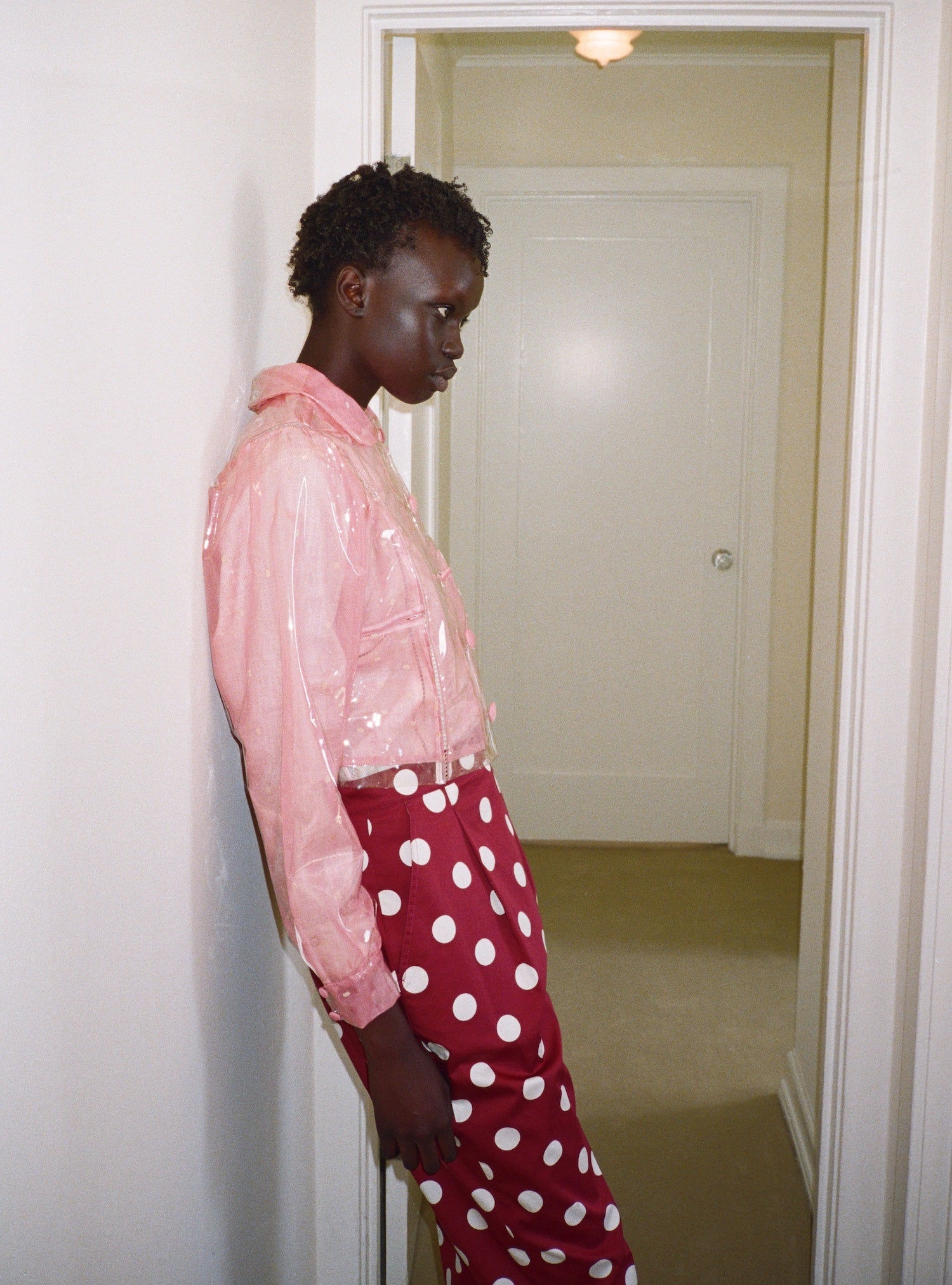 Yayoi Pants—Lipstick Red #56