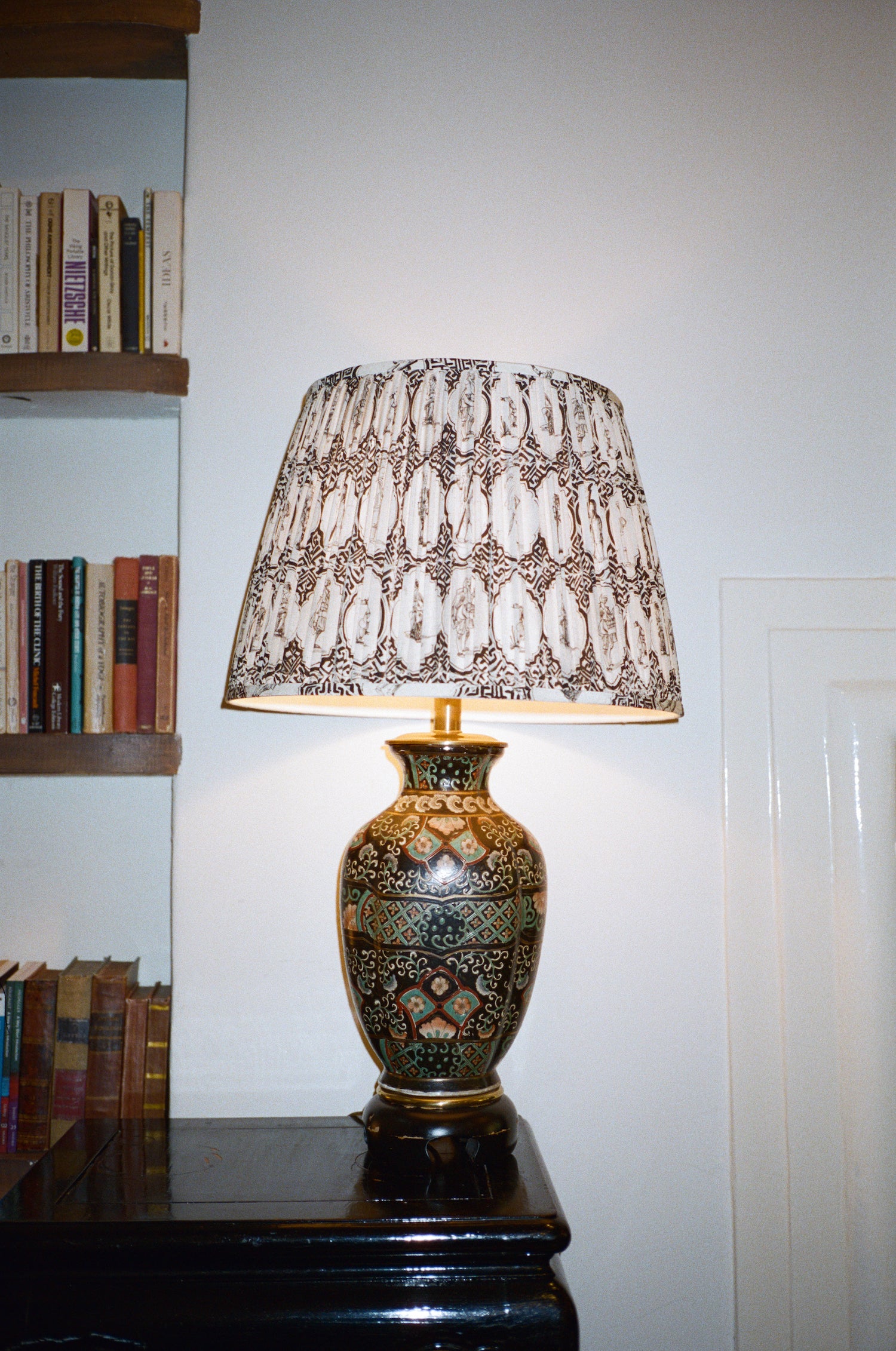 Gathered Lampshade—Tile