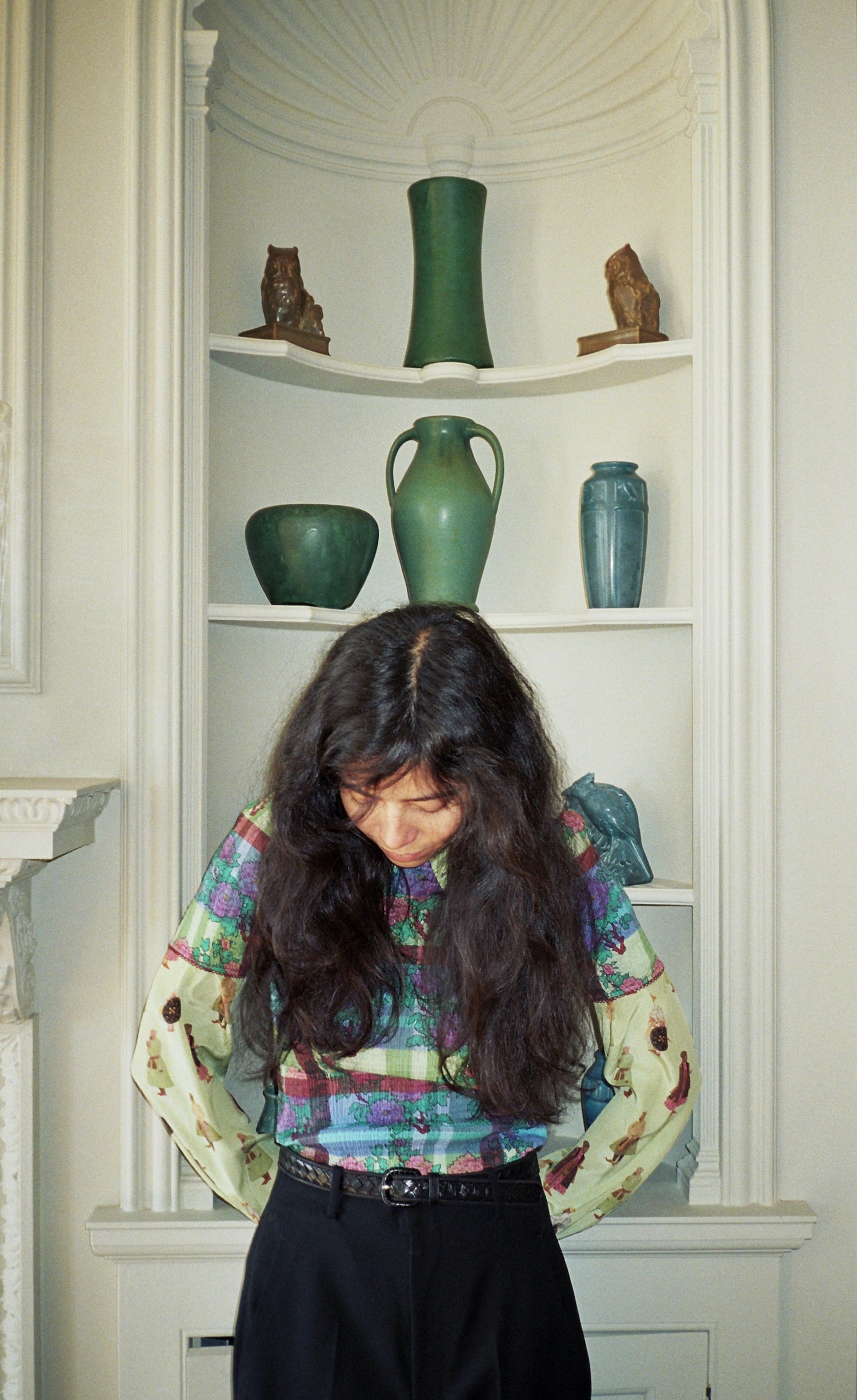 Plisse Shirt—Grandmother