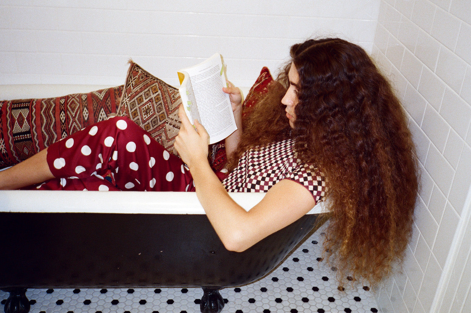 Yayoi Pants—Lipstick Red #56