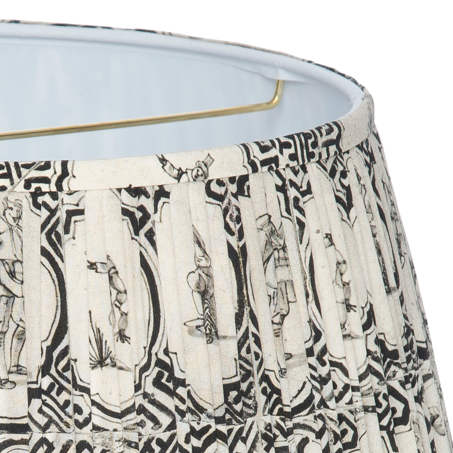 Gathered Lampshade—Tile