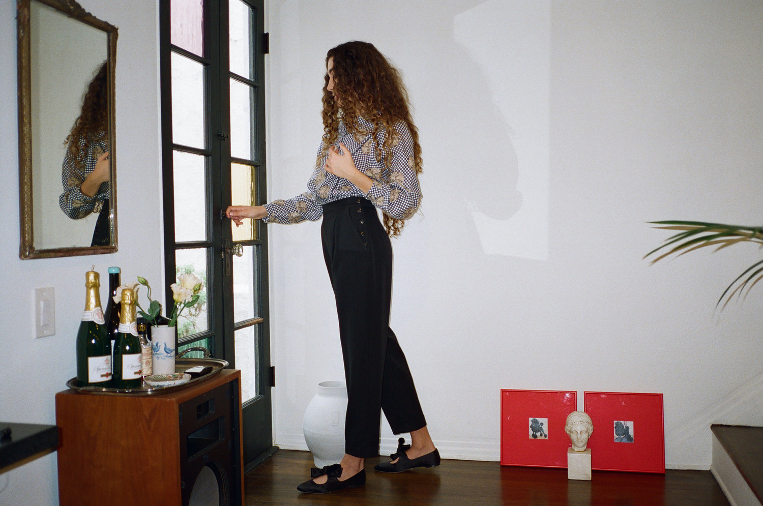 James Pant—Black Wool